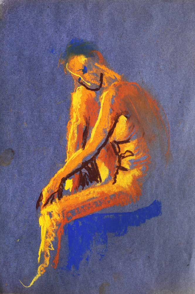 naaktschets-pastel-op-gekleurd-papier-28x36